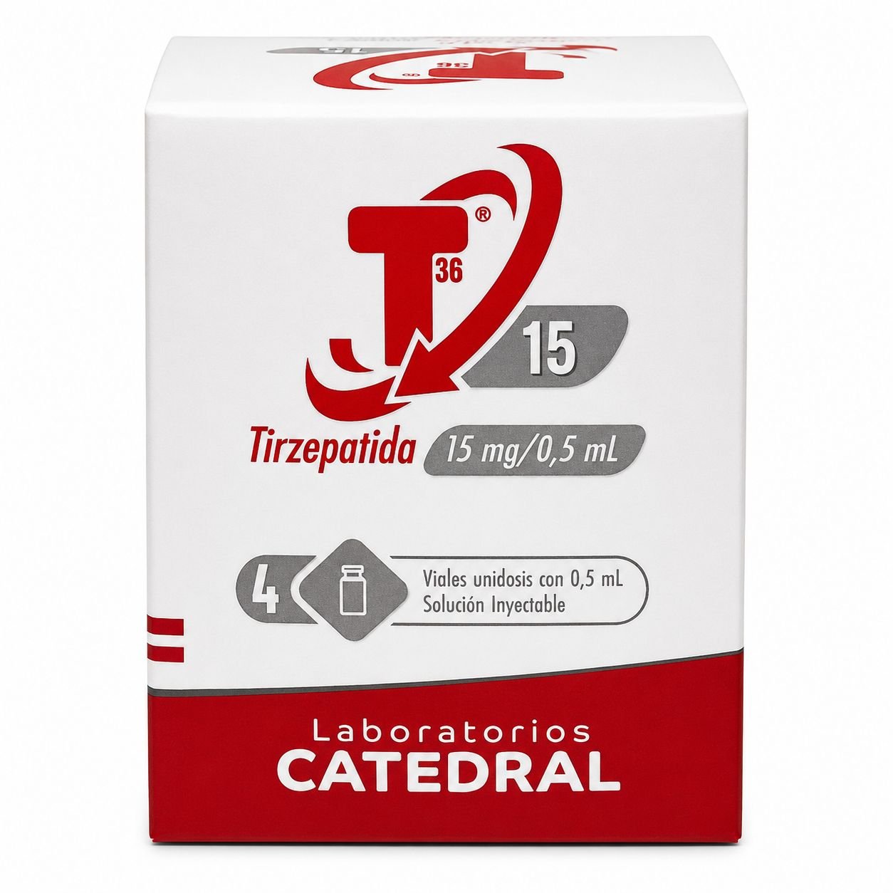 T36 15MG/05ML C/4 AMPOLAS CATEDRAL