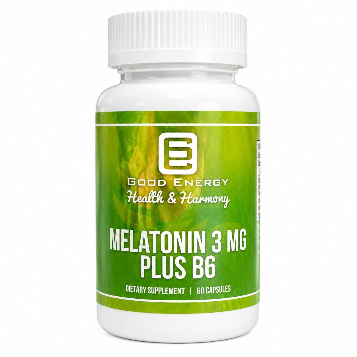 VITAMINA MELATONINA 3MG PLUS B6 GOOD ENERGY C/60 CAP