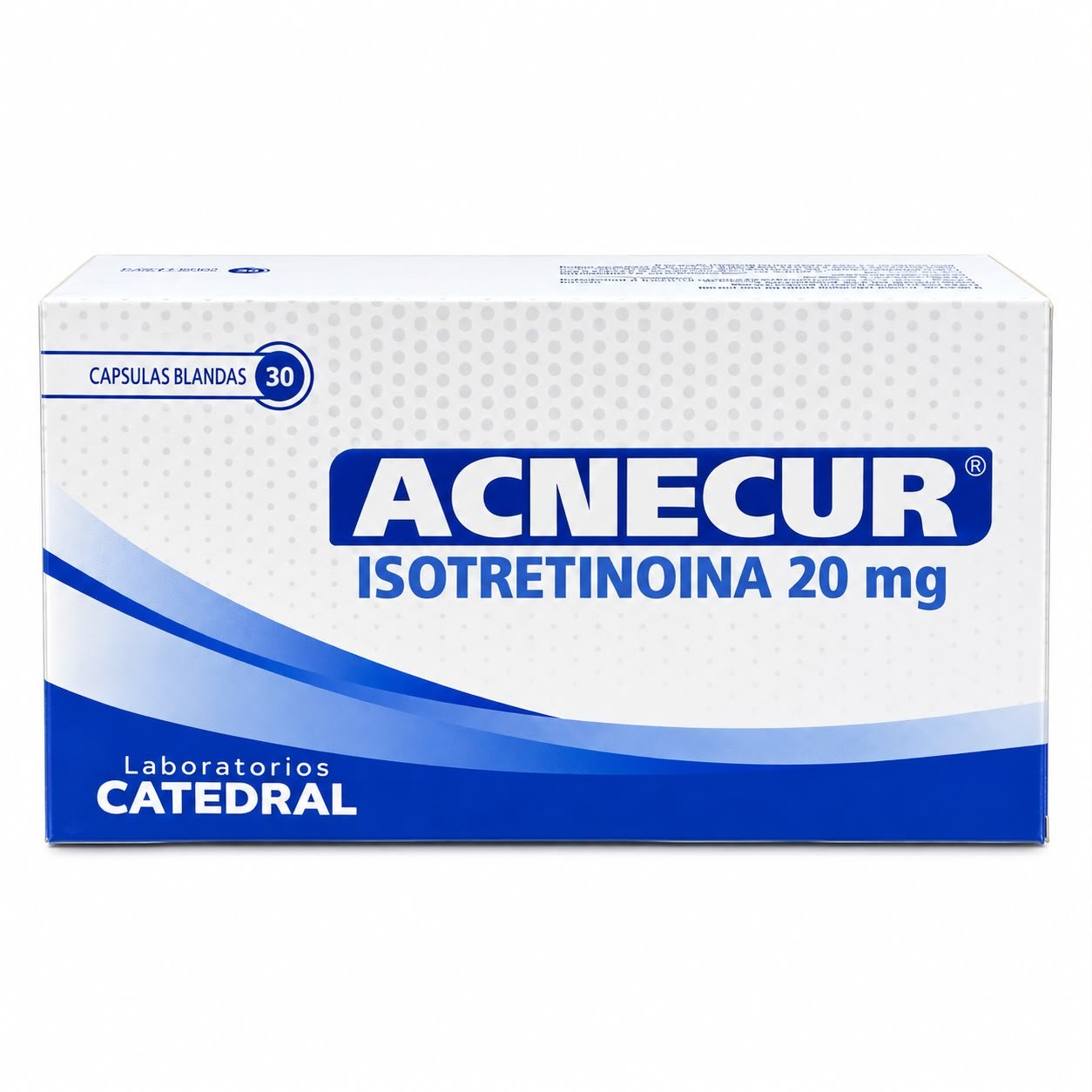 ACNECUR ISOTRETINOINA 20MG C/30 CAPS CATEDRAL