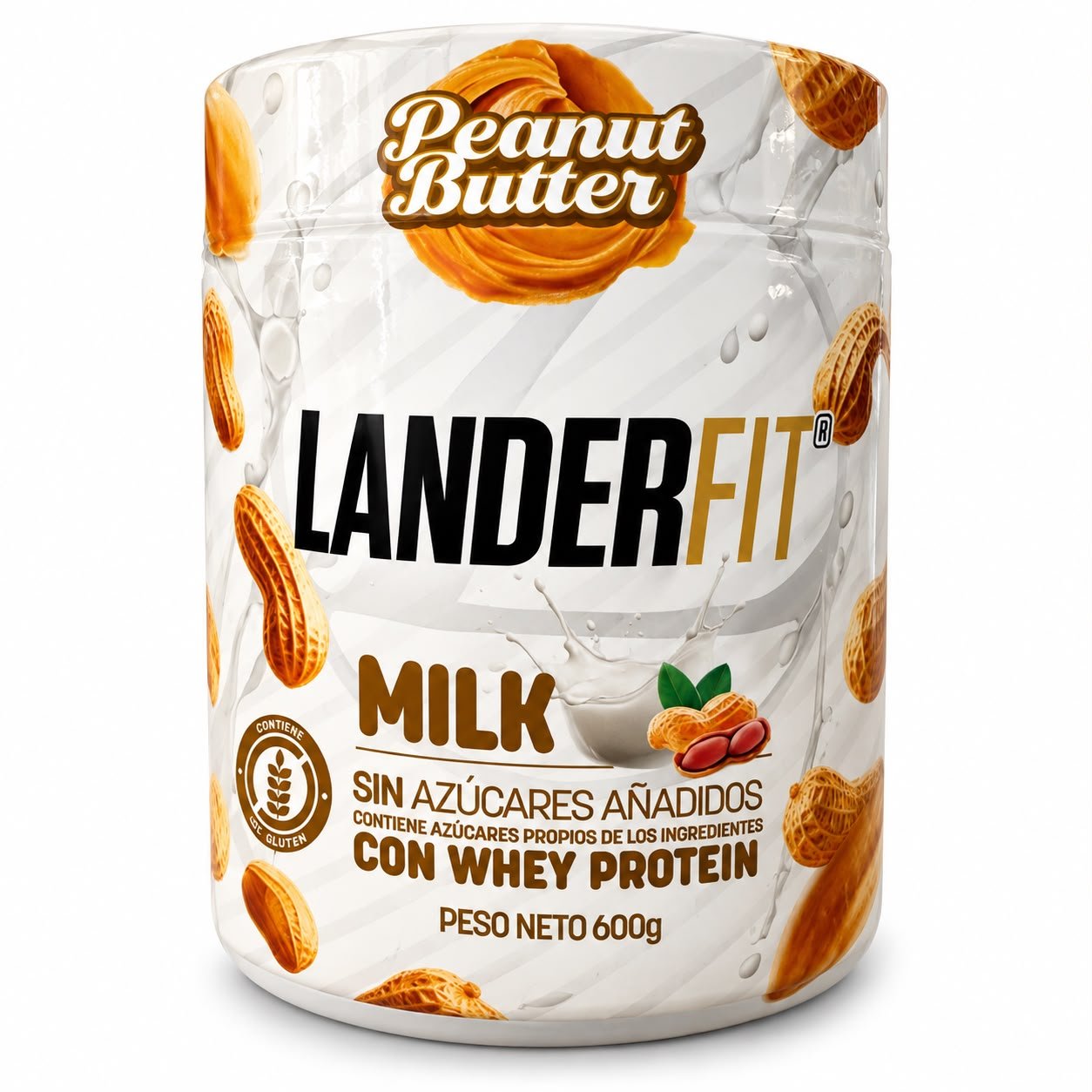 PASTA DE AMENDOIM LANDER MILK 600G
