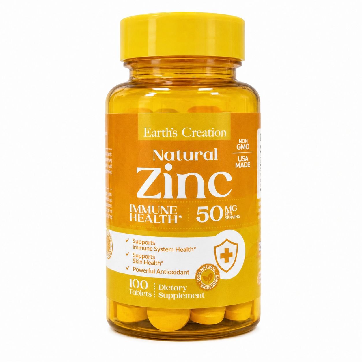 ZINC EARTHS CREATION 50MG/100TAB