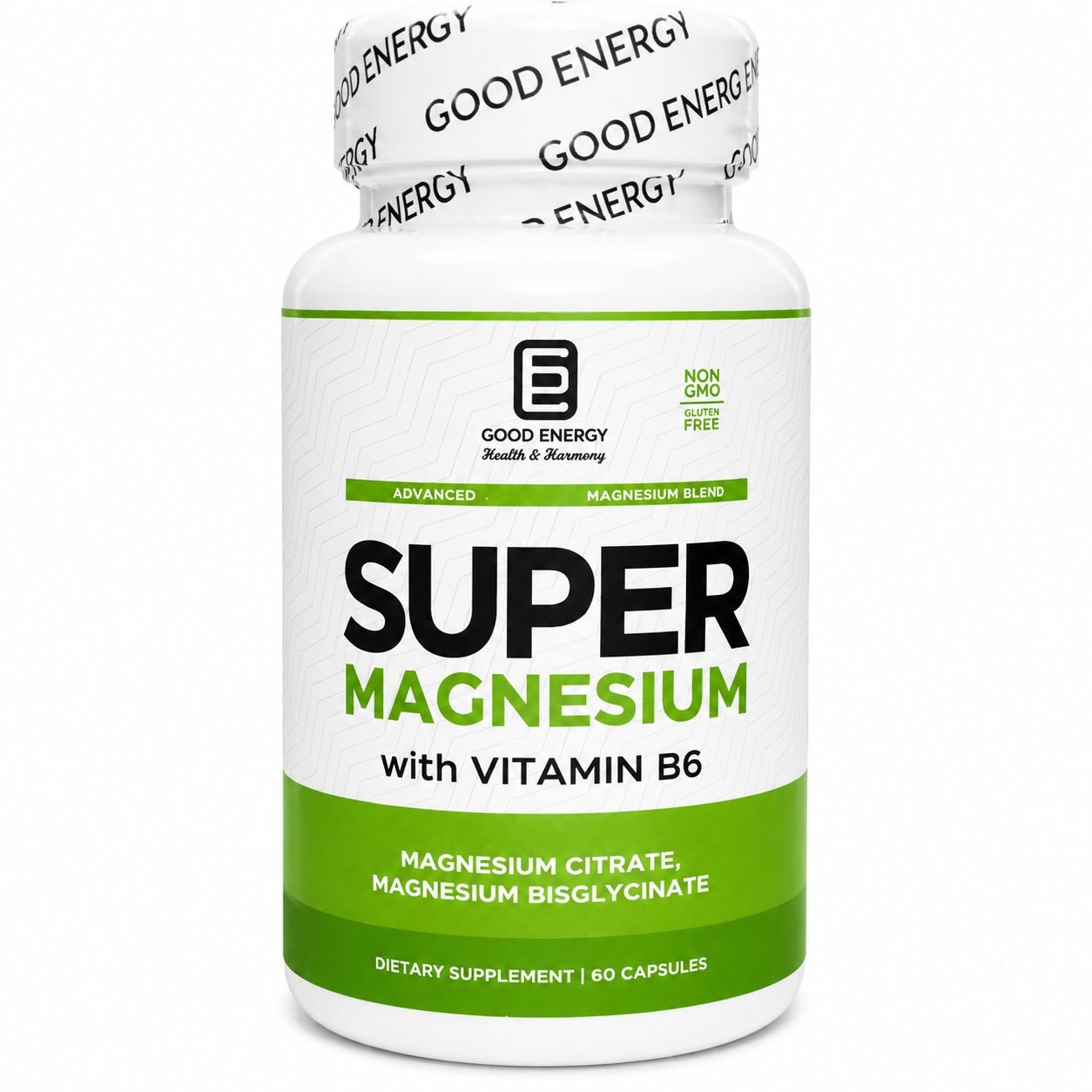 VITAMINA SUPER MAGNESIO C/VIT B6 GOOD ENERGY C/60 CAP