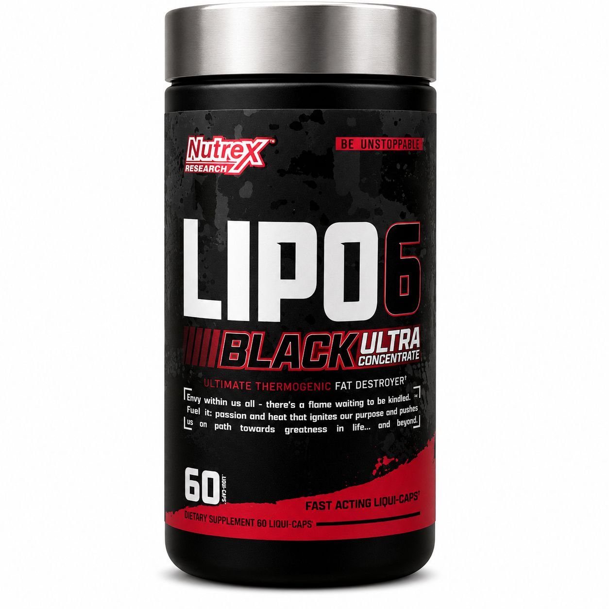 TERMOGÊNICO LIPO 6 BLACK NUTREX C/60 CAPS