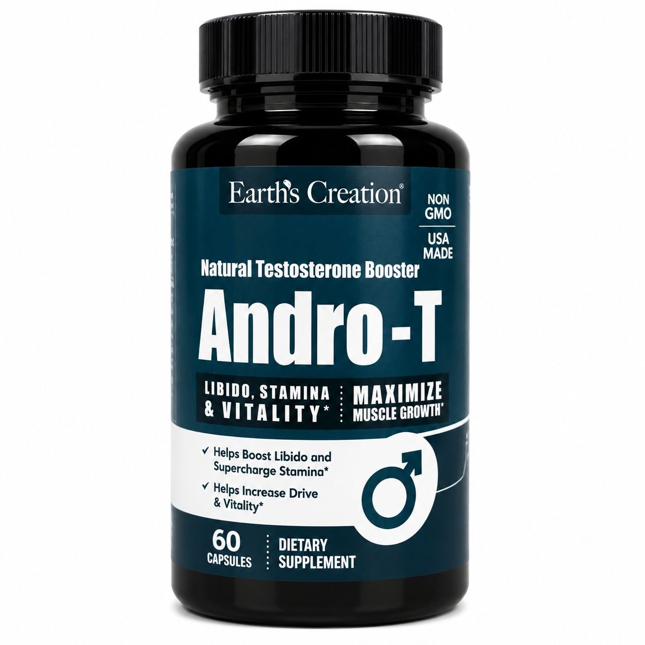 VITAMINA ANDRO-T  EARTH CREATION C/60 CAP