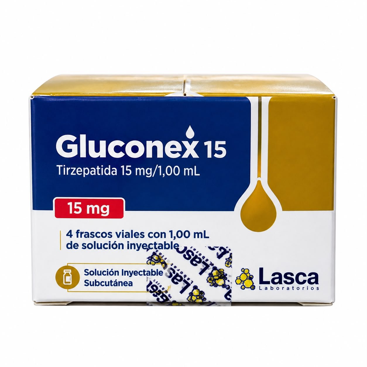GLUCONEX 15MG 4X1ML