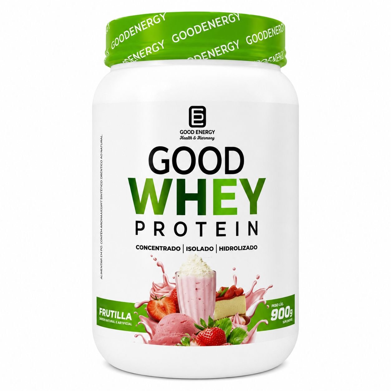 WHEY PROTEIN BLEND FRUTILLA GOOD ENERGY 900G