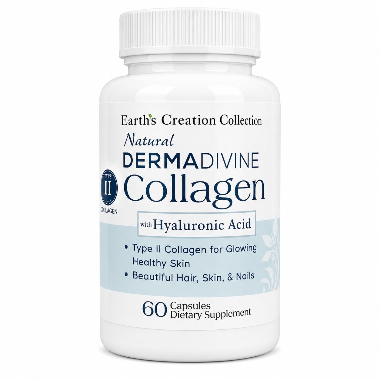 VITAMINA COLAGENO C/ ACIDO HYLAURONICO EARTH CREATION C/60 CAPS