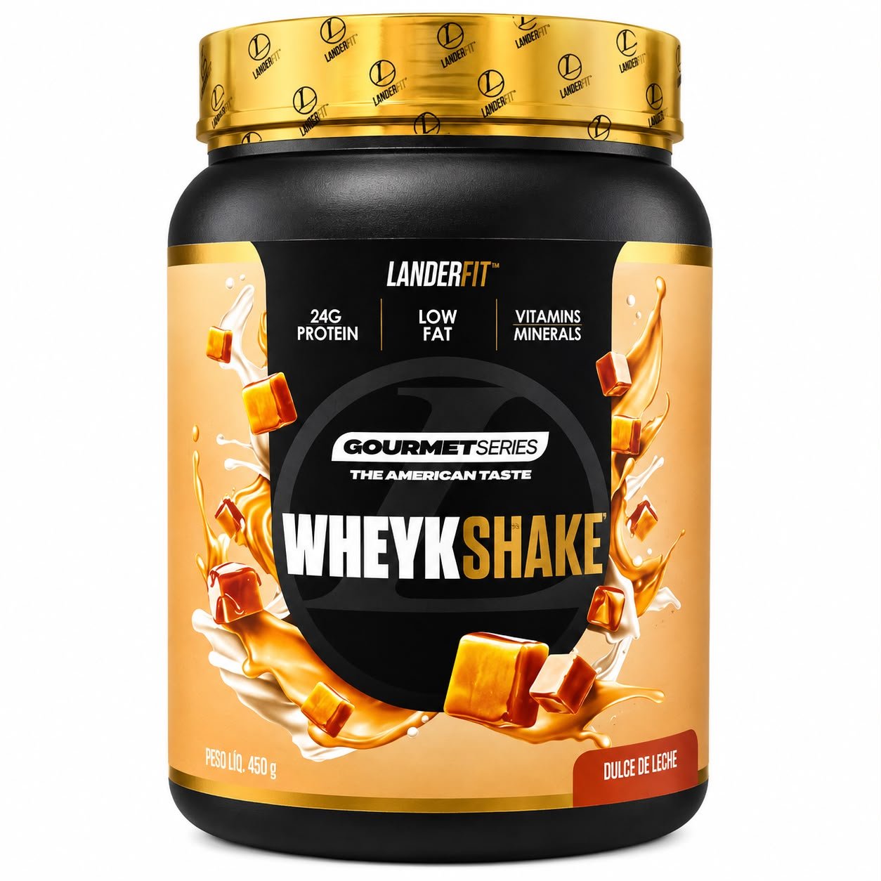 WHEYSHAKE DULCE DE LECHE LANDER 900G